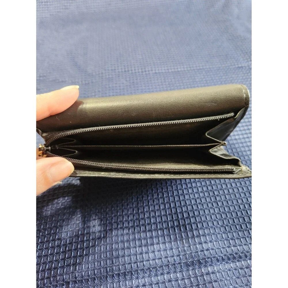 Bass Classic Black Leather Wallet